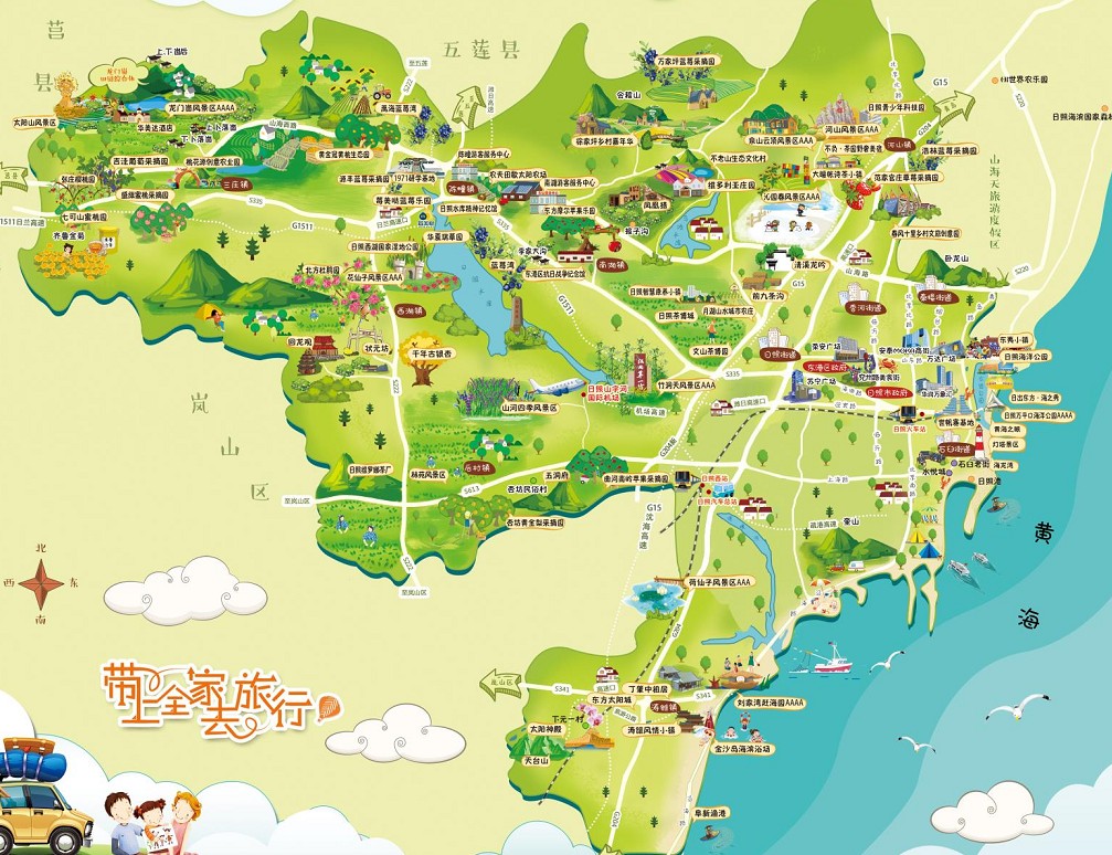 文殊镇景区使用手绘地图给景区能带来什么好处？